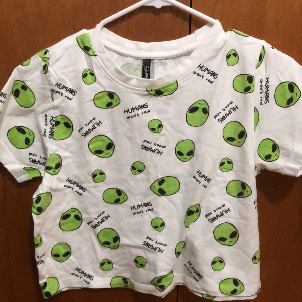 Alien crop top